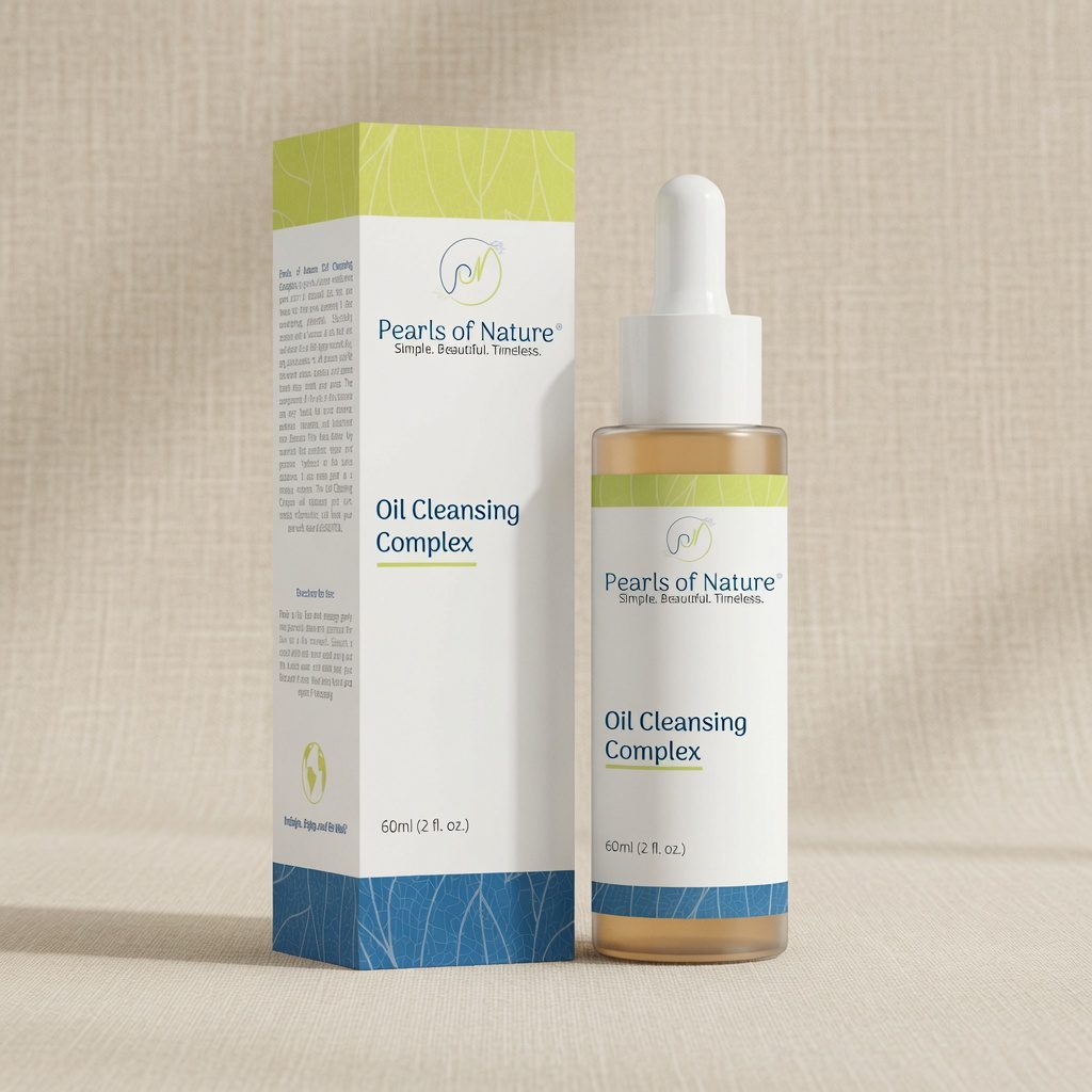 Pearls of Nature Oil Cleansing Complex 60 ml bottle and box