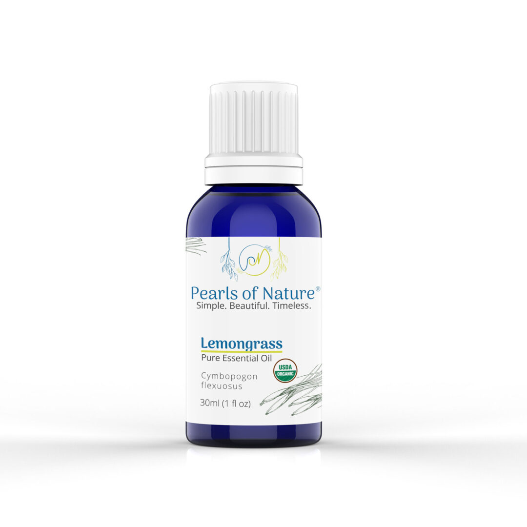 organic lemongrass essential oil 30 ml bottle